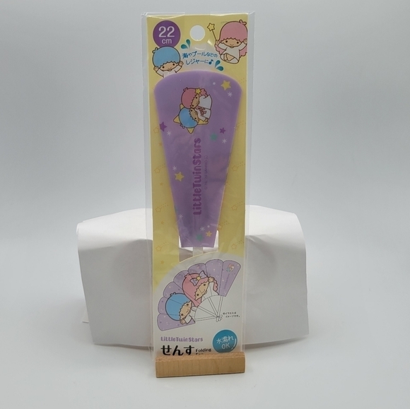 Sanrio Little Twin Stars folding fan - Picture 1 of 6